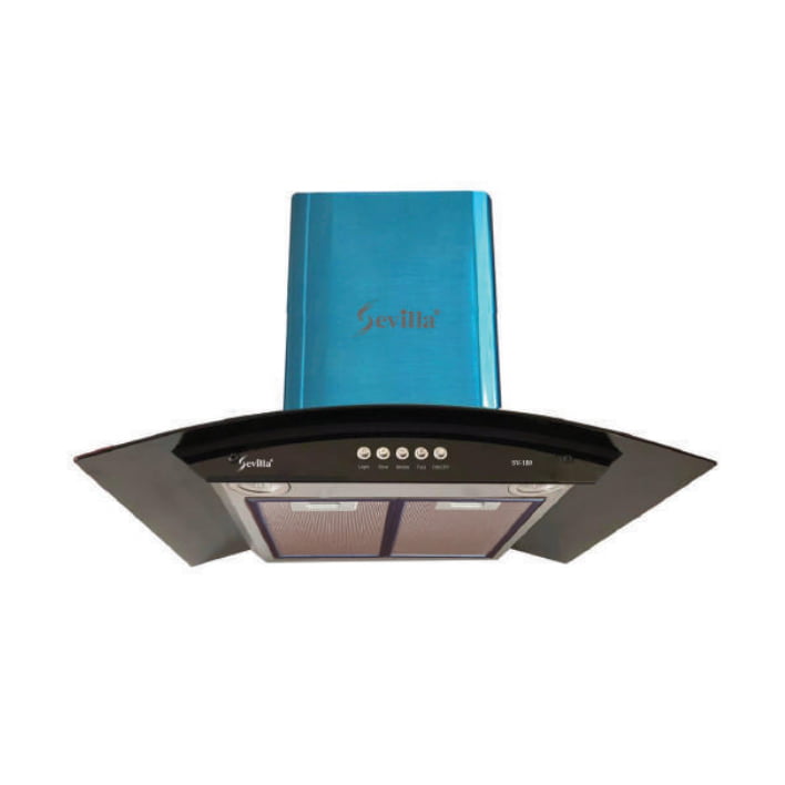 Máy hút mùi kính cong Sevilla SV-180 Máy hút mùi kính cong Sevilla SV-180