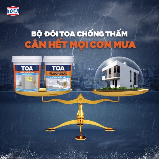 SƠN CHỐNG THẤM TOA FLOORSEAL